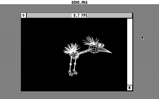 Test Program for C Version of 3D Renderer — screenshot 1